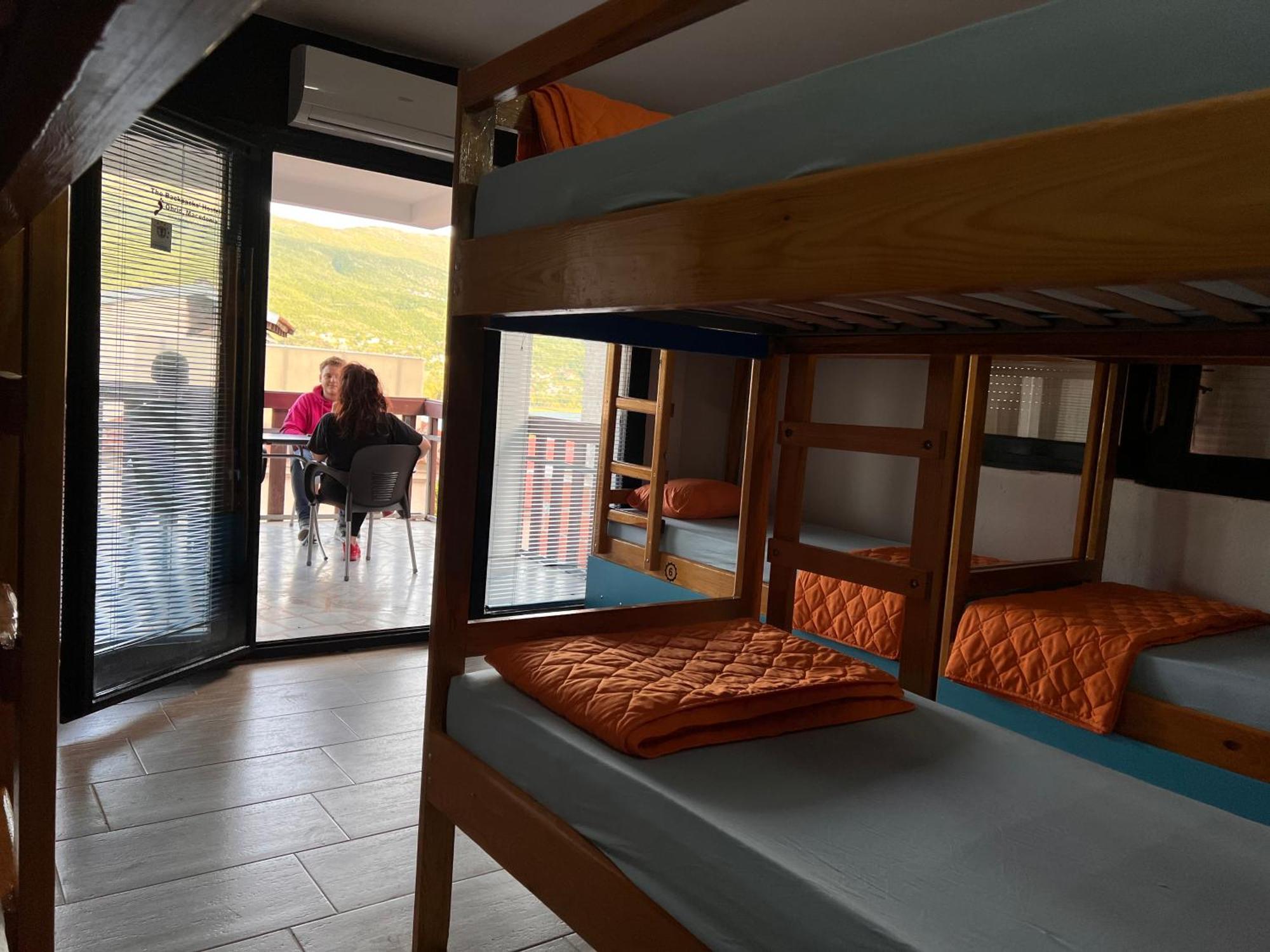 Blue Orange Lake Hostel Ohrid Exterior photo